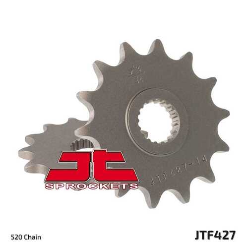 JT Front Steel Sprocket - JTF427.12SC (12T 520 - Self-Cleaning)