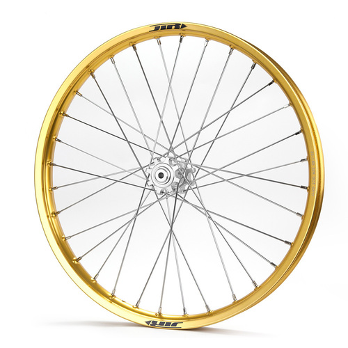 JTR Speedway Gold Rims / Silver Hubs Front Wheel