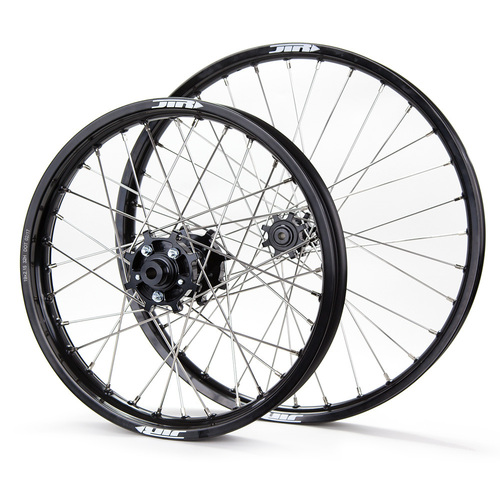 JTR Speedway Black Rims / Black Hubs Wheel Set