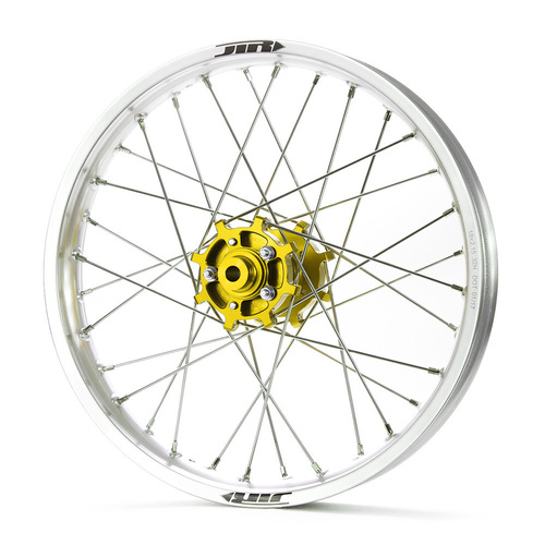 JTR Speedway Silver Rims / Gold Hubs Rear Wheel