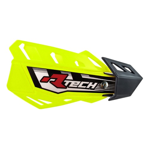 Rtech Neon Yellow FLX MX Handguards - Includes Mounting Kit