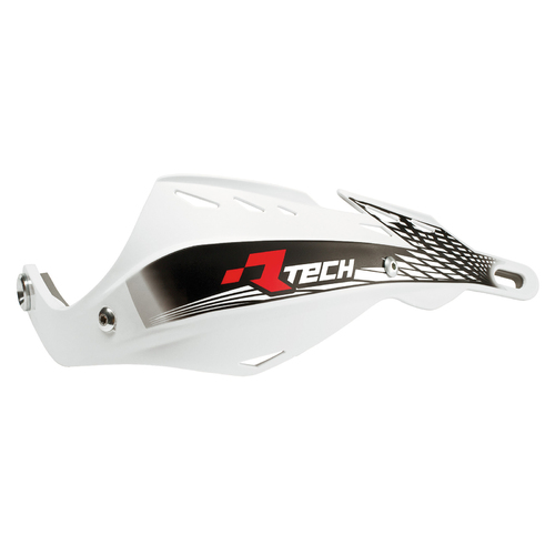 Rtech White Gladiator Wrap Handguards - Mount Kit Not Included