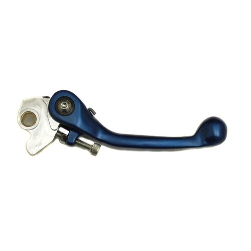 Whites Folding Brake Lever YZ/YZF RM/RMZ KX/KXF Blue