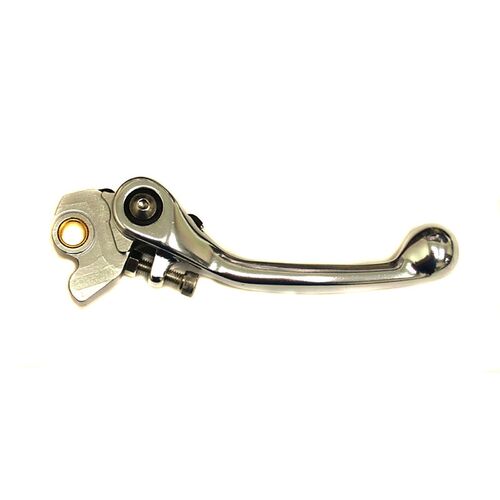 Whites Folding Brake Lever YZ/YZF RM/RMZ KX/KXF Silver