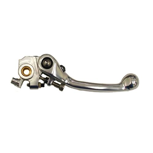 Whites Folding Brake Lever CR/CRF Asstd Yrs Silver