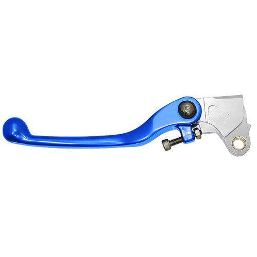 Whites Folding Clutch Lever YZ-F 09-11 Blue