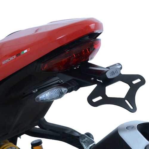 Tail Tidy - R&G Tail Tidy Ducati Monster BLK