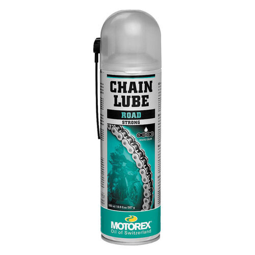 Motorex Chain Lube Strong (Green) Spray - 500mL