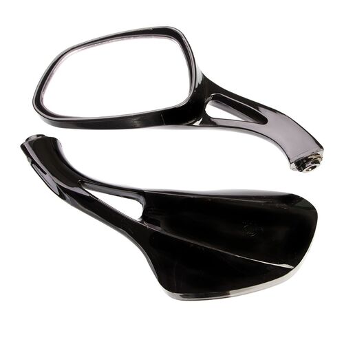 Whites Mirror Suzuki An125 Black - Pair