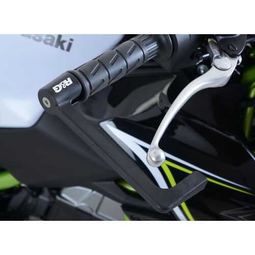 Moulded Lever Guard, Green, Kawasaki Z 650, Ninja 650 '17-