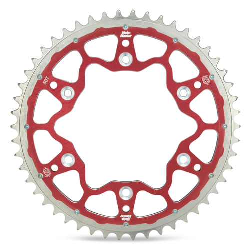 Moto-Master Beta RR 250 2T Enduro 2013-On (48T) Red Fusion Dual Ring Rear Sprocket