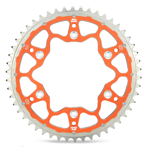 Moto-Master Husqvarna FC 250 (Brembo Caliper) 2014-On (48T) Orange Fusion Dual Ring Rear Sprocket