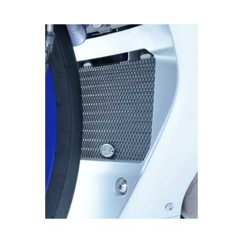 OIL COOLER GUARD BK YZF-R1 15-