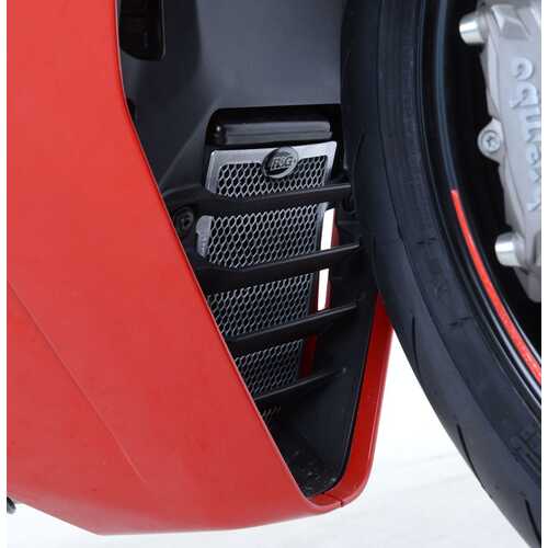 Oil Cooler Guard, BLACK, Ducati Supersport (S) '17-