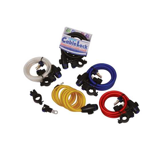 Oxford Self-coiling Accessory Cable Lock 1.8m