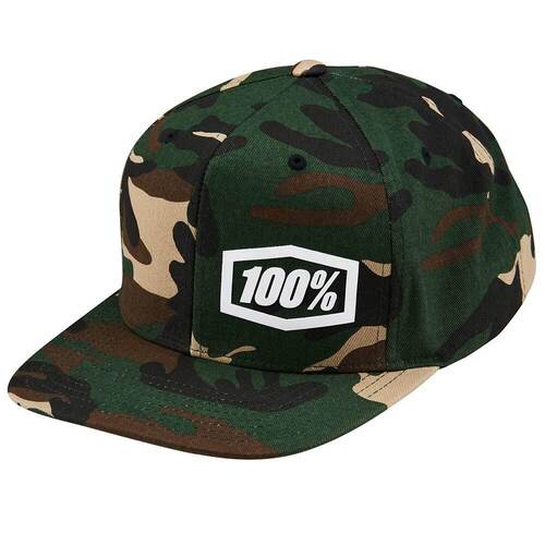 100% Machine Camo Snapback