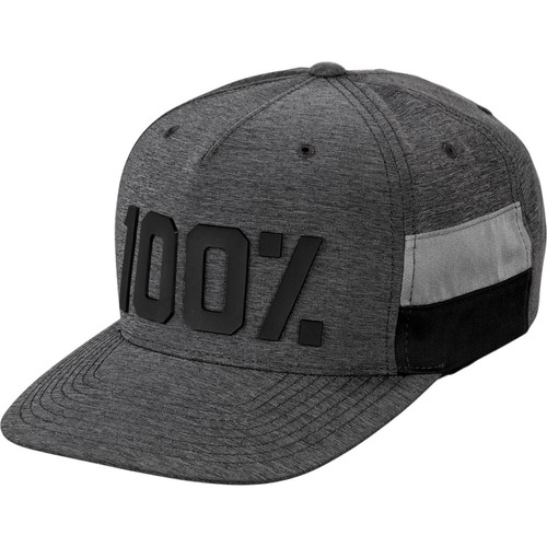 100% Frontier Grey Heather Snapback