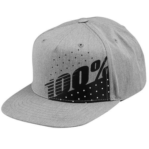 100% Oscillate Grey Youth Snapback