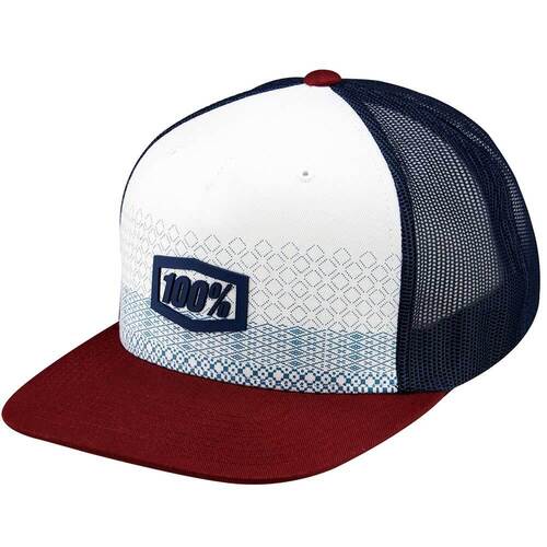 100% Rollins Burgundy Snapback