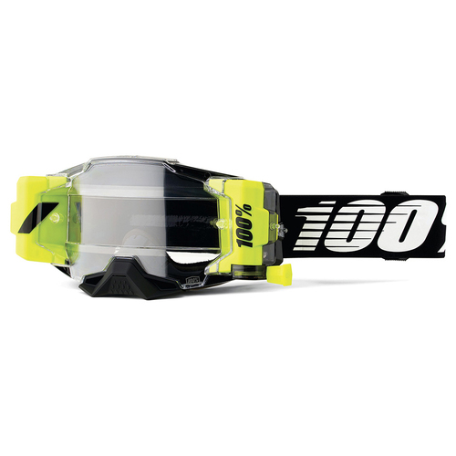 100% 'Armega Forecast' MX Goggles (with Clear Lens)