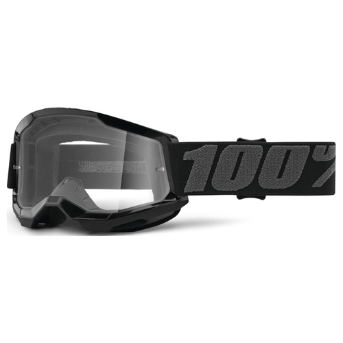 100% 'Strata 2' Youth MX Goggles (with Clear Lens)