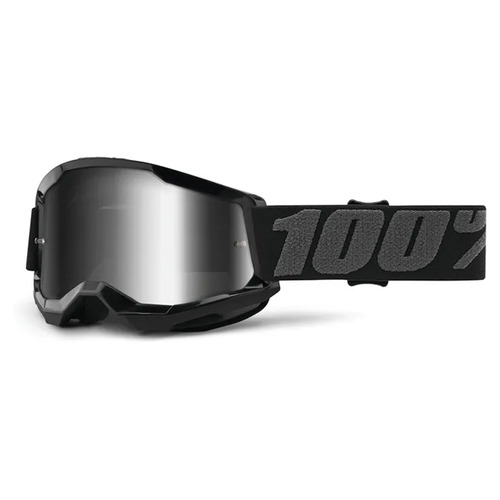 100% 'Strata 2' Youth MX Goggles (with Mirror Lens)