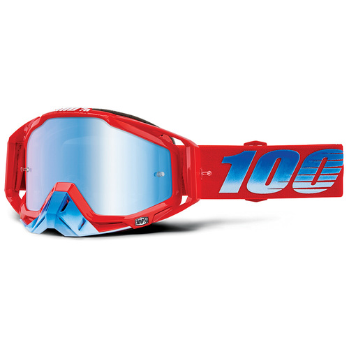 100% Racecraft Goggle Kuriakin Blue Tinted Lens