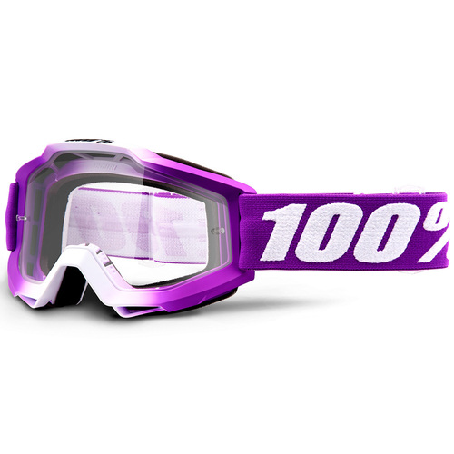 100% Accuri Goggle Framboise Clear Lens 