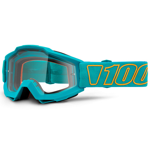 100% Accuri Goggle Galak Clear Lens Clear Lens