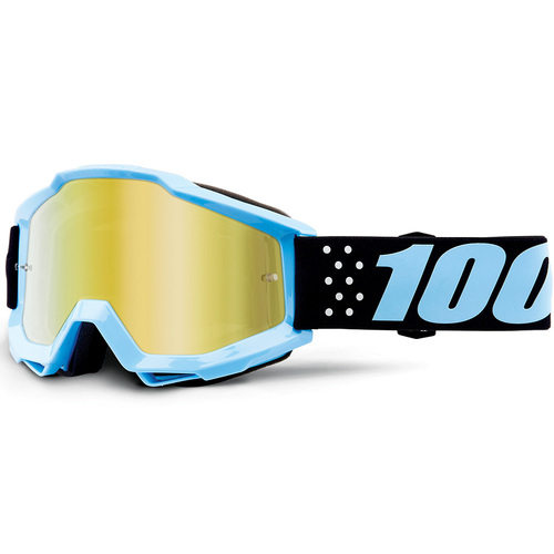 100% Accuri Goggle Taichi Mirror Gold Lens