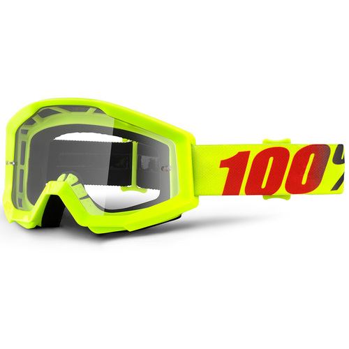 100% Strata Goggle Mercury Clear Lens