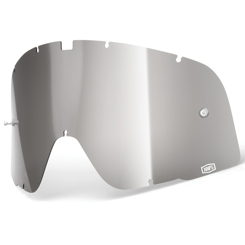 100% Barstow Silver Mirror Lens