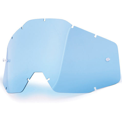 100% Racecraft, Accuri & Strata Blue Anti Fog Lens