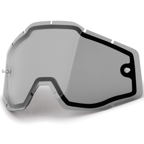 100% Racecraft, Accuri & Strata Smoke Non Vented Dual Lens