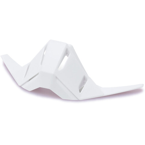 100% Racecraft Nose Guard White