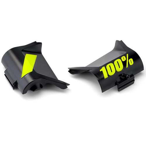 100% Forecast Replacement Cover Kit Black/Yellow