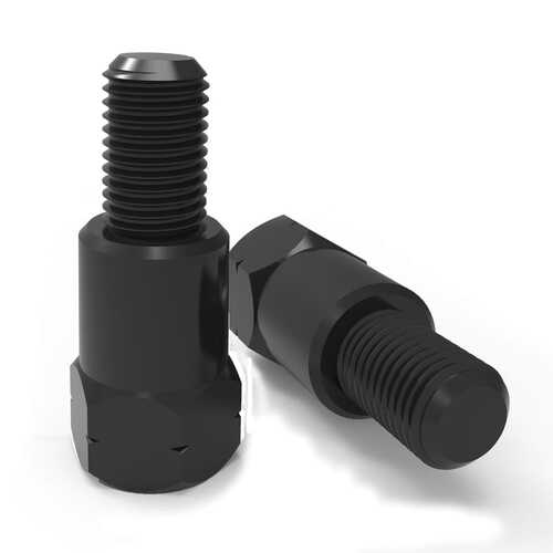 OXFORD MIRROR ADAPTORS - 10MM TO 8MM REV