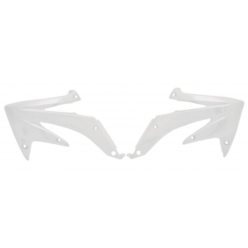 Rtech Honda CRF 450 2005-2008 White Radiator Shrouds