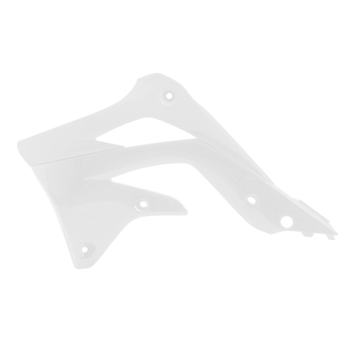 Rtech Kawasaki KXF 450 2012-2015 White Radiator Shrouds