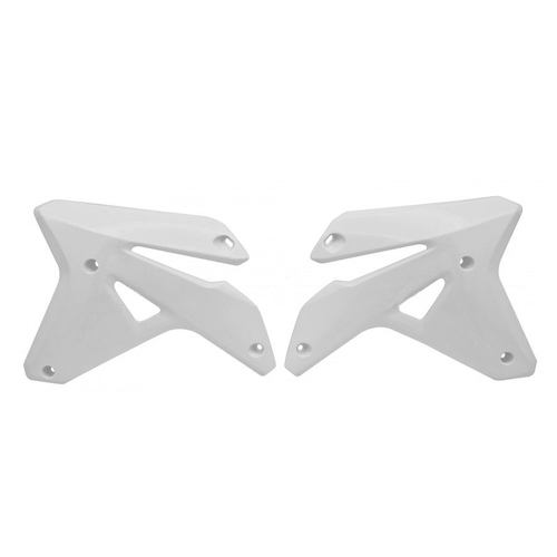 Rtech Suzuki RMZ 450 2007 White Radiator Shrouds