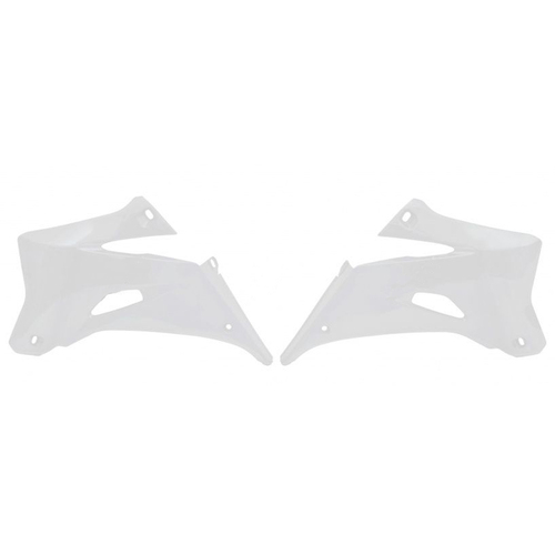 Rtech Yamaha YZF 250 2006-2009 OE White Radiator Shrouds