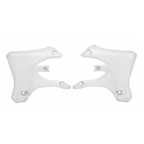 Rtech Yamaha YZF 250 2003-2005 White Radiator Shrouds