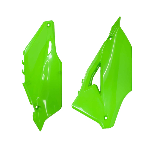 Rtech Kawasaki KXF 450 2019-2020 Neon Green Side Panels