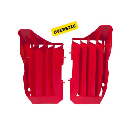 Rtech Honda Red Oversized Radiator Louvres CRF-RX 250 2019-2020