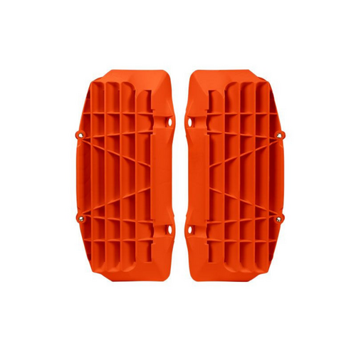 Rtech KTM Neon Orange Oversized Radiator Louvres 250-300-350-450-500 XC-F/XC-W/XC 2017-2018