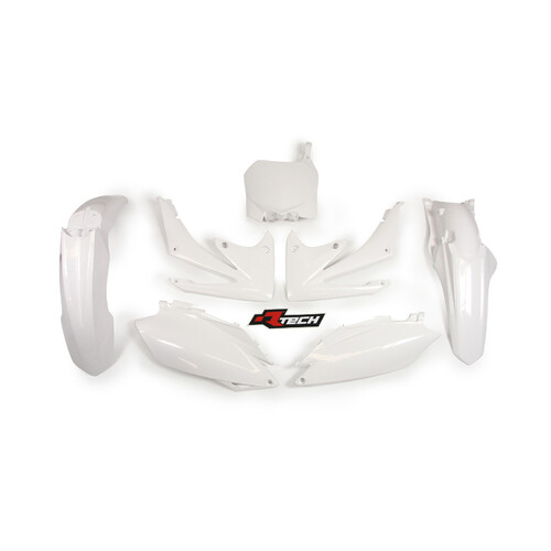 Rtech Honda White Plastic Kit CRF 450 R 2011-2012