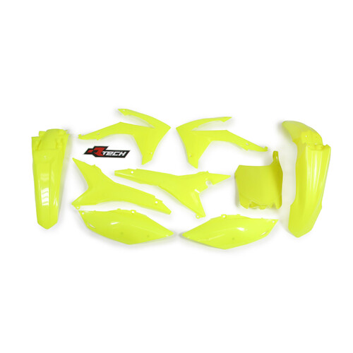 Rtech Honda Neon Yellow Limited Edition Plastic Kit CRF 450 R 2013-2016 (with Airbox Covers)