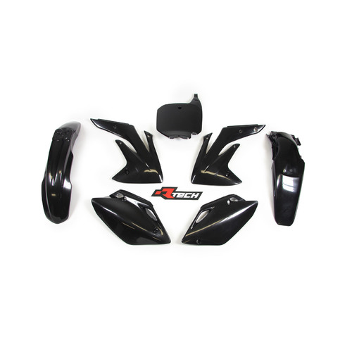 Rtech Honda Black Plastic Kit CRF 150 R 2007-2020