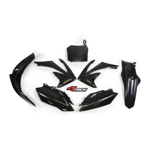 Rtech Honda Black Plastic Kit CRF 450 R 2009-2010