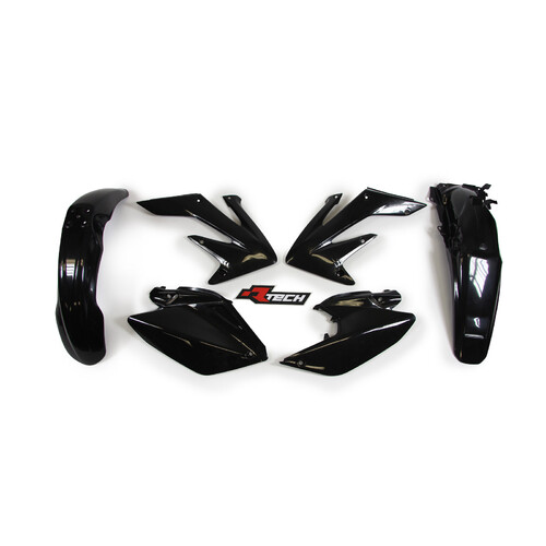 Rtech Honda Black Plastic Kit CRF-X 250 2004-2016